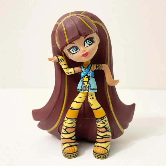 2014 Monster High Vinyl Collection Cleo De Nile 4 Inch Mini Figure Mattel - Picture 1 of 15